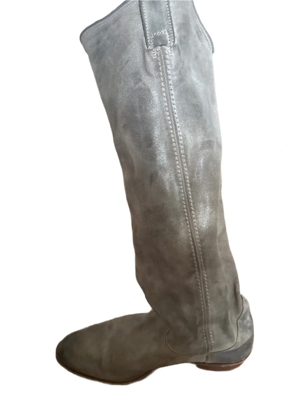 Frye 77171 Distressed Leather Boots 10B Genuine Goodyear Welt Spain 10B